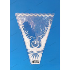 Пакет конус 45/70 Белый (упаковка 100шт)